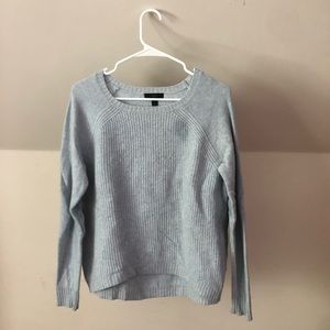 J. Crew light blue knit sweater size small